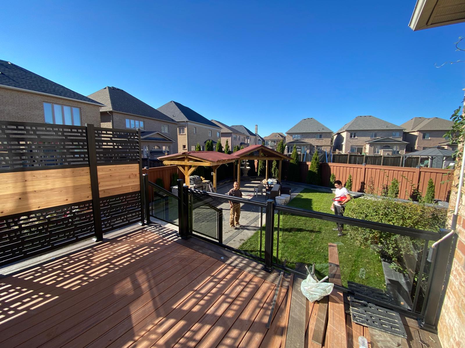 Deck Backyard View