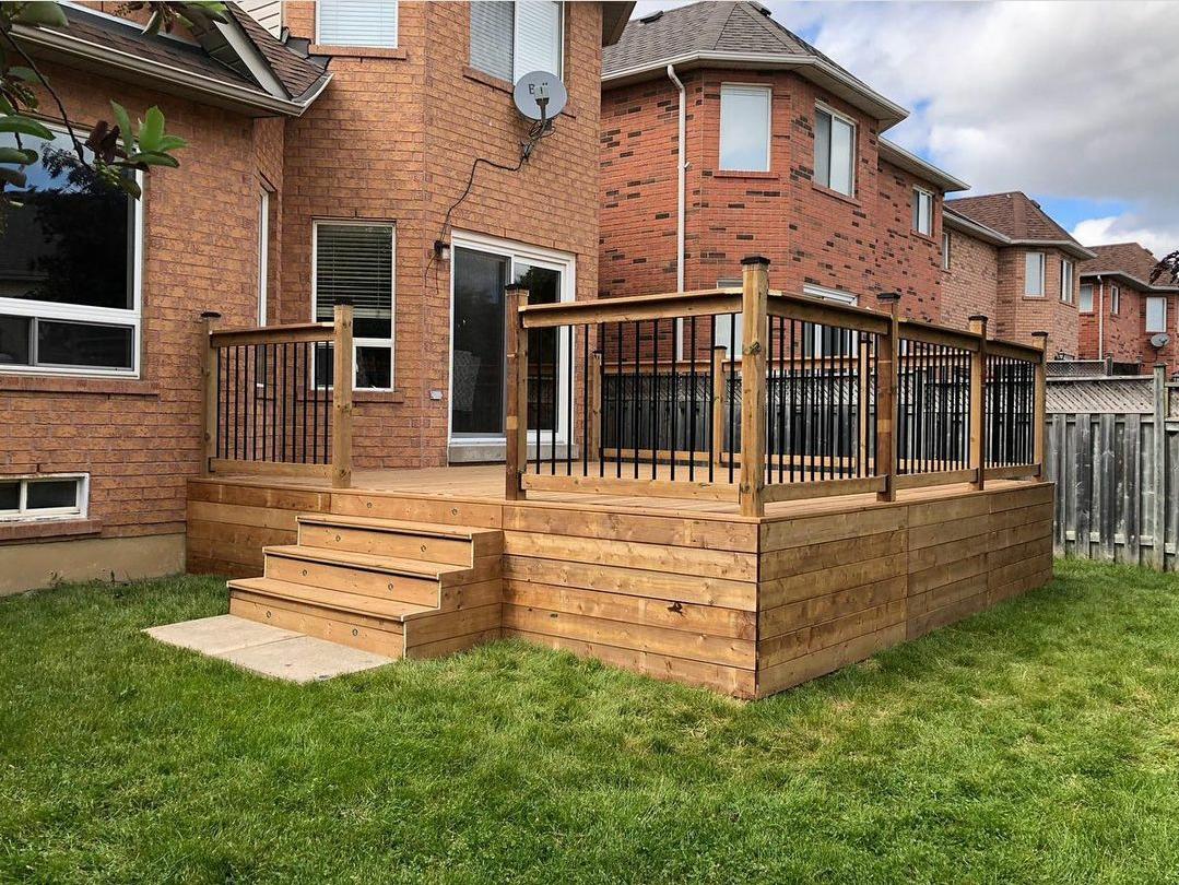 Deck with Stairs