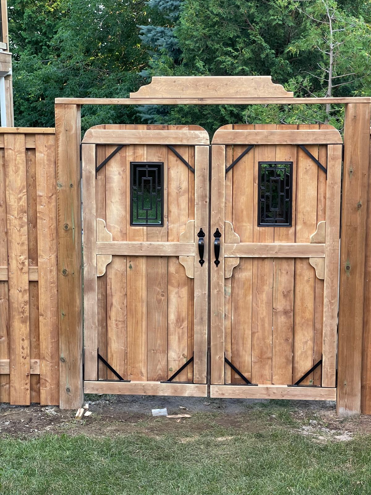 Custom Double Gate